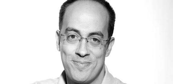 העיתונאי והשדר ניב רסקין / צלם: דור מלכה